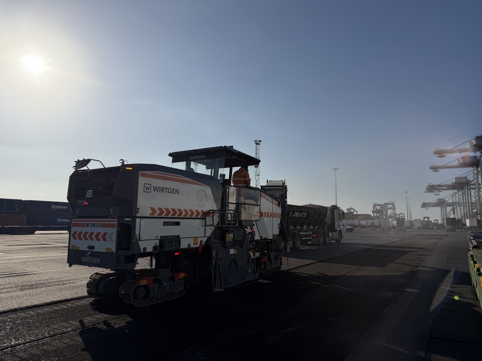 Pavecraft completed asphalt roundabout